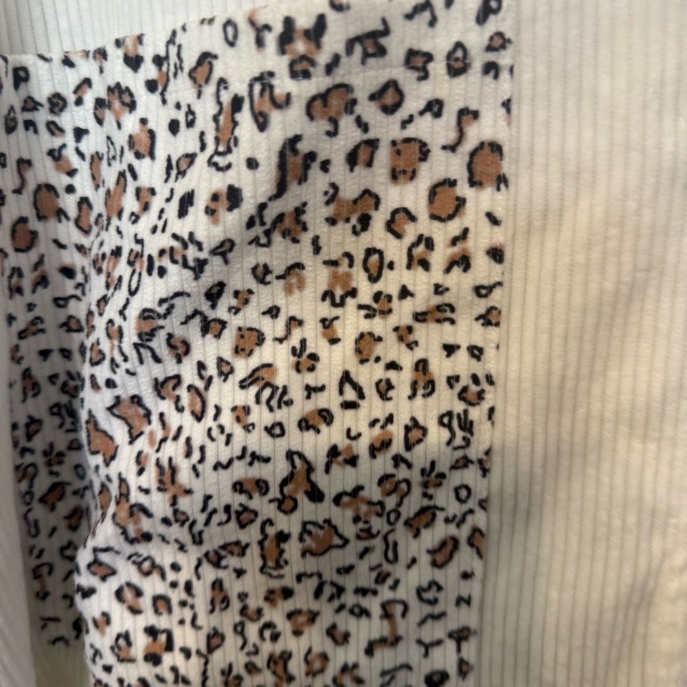 XL shein Leopard Print Button Down Jacket - Picture 14 of 14